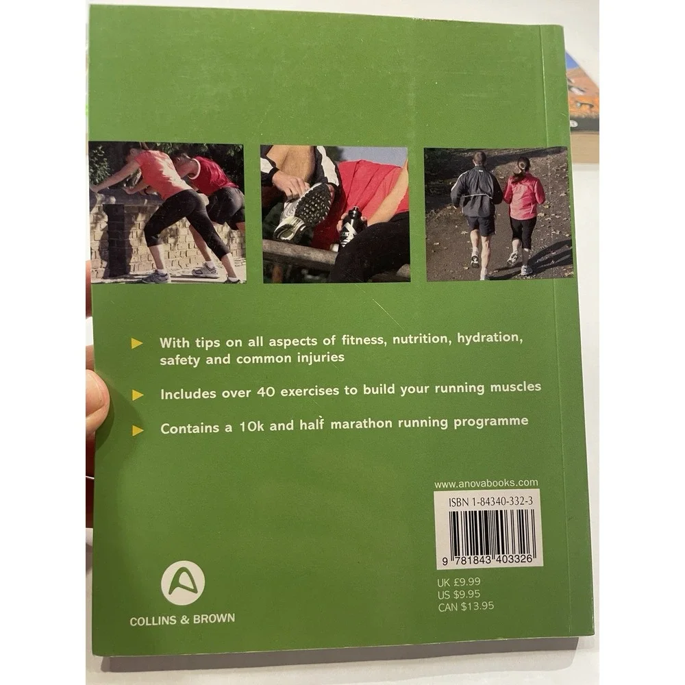 Lot of 6 Running Books- See Photos For Titles